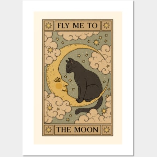 Fly Me to the Moon Posters and Art